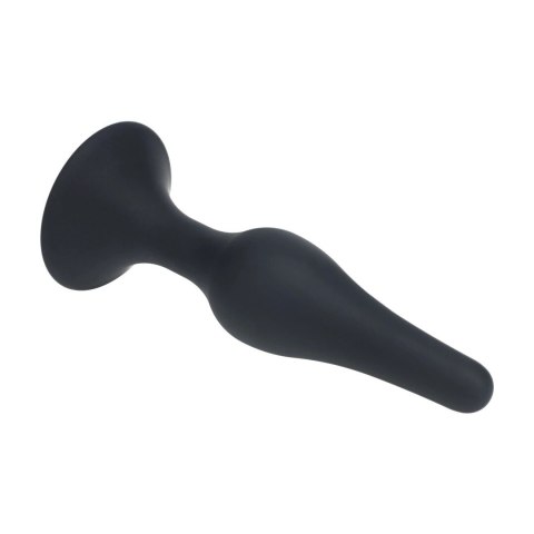 LEVELZ Korek anatomiczny silikonowy XL czarny smukły model