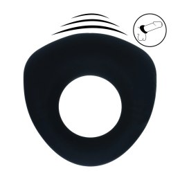 LEVELZ Pierścień Wibrujący z Silikonu Premium Black - Model 3