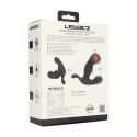 LEVELZ Prostatic Model Black - silikonowy aplikator z funkcją podgrzewania i wibracji