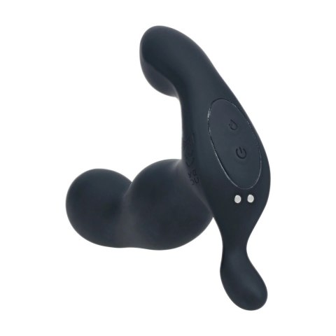 LEVELZ Prostatic Model Black - silikonowy aplikator z funkcją podgrzewania i wibracji