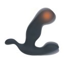 LEVELZ Prostatic Model Black - silikonowy aplikator z funkcją podgrzewania i wibracji