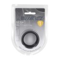 LEVELZ Silikonowy Pasek Anatomiczny M 34mm Czarny - Wytrzymały i Elastyczny