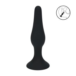 LEVELZ Slim Plug S Czarny - Smukły silikonowy model z ergonomiczną bazą
