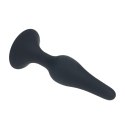 LEVELZ Slim Plug S Czarny - Smukły silikonowy model z ergonomiczną bazą