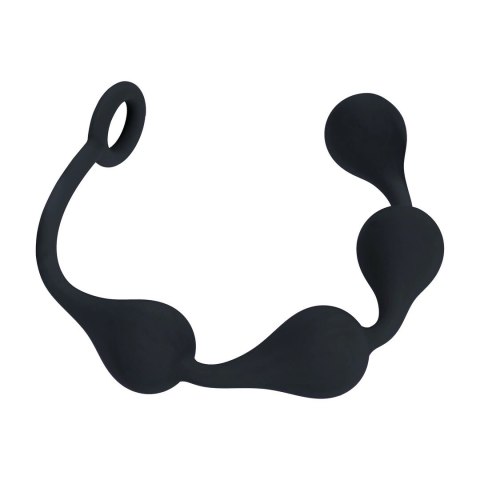 LEVELZ Waterdrop Kulki Silikonowe M 30mm Czarny - Anatomiczny Kształt