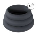 LEVELZ Zestaw 3 silikonowych pierścieni L/XL/XXL czarny