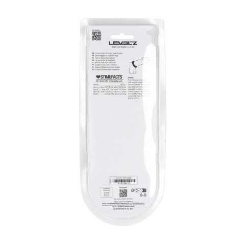 LEVELZ Zestaw 3 silikonowych pierścieni L/XL/XXL czarny