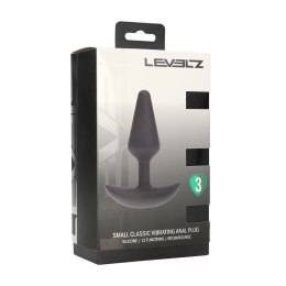 LEVELZ - silikonowy anatomiczny plug wibrujący, rozmiar S