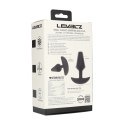 LEVELZ - silikonowy anatomiczny plug wibrujący, rozmiar S