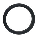 Levelz Wide O Pierścień Silikonowy XXL 55mm Czarny Komfortowy