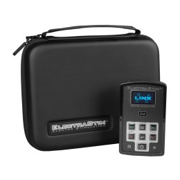 ElectraStim Linx - dwukanałowy stymulator prądowy, czarny, aplikacja
