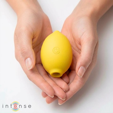 INTENSE - MONI LEMON stymulator ssania powietrznego cytryna wodoodporny
