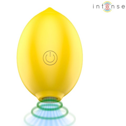 INTENSE - MONI LEMON stymulator ssania powietrznego cytryna wodoodporny