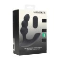 LEVELZ Dual Motor Beaded Pro Black - silikonowy stymulator z pilotem