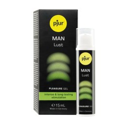 Pjur MAN Lust żel intymny 15 ml z ekstraktem paracress, nawilżający