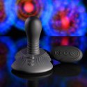 Playboy Sittin' & Spinnin' Ride-On Vibrator Czarny - Wibracje i Rotacja