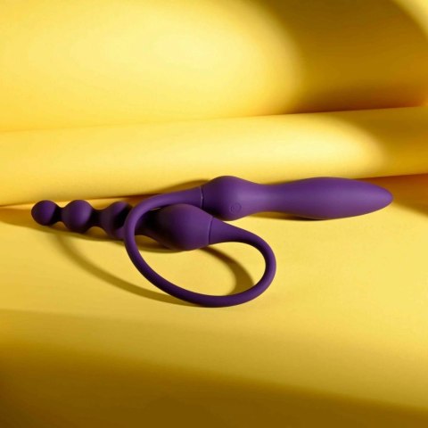 Playboy This & That Double Vibrator fioletowy 10 trybow wodoodporny