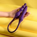 Playboy This & That Double Vibrator fioletowy 10 trybow wodoodporny