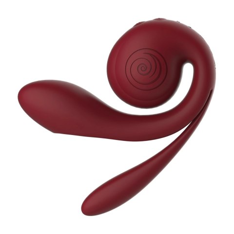 SVibe GIZI Pro Triple Stimulator Bordeaux - potrojna technologia masażu