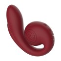 SVibe GIZI Pro Triple Stimulator Bordeaux - potrojna technologia masażu