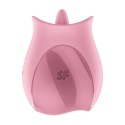 Satisfyer Tongue Lover model Flickering rożowy silikonowy masażer