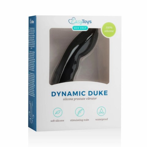 Easytoys Dynamic Duke - silikonowy masażer prostaty z funkcją wibracji