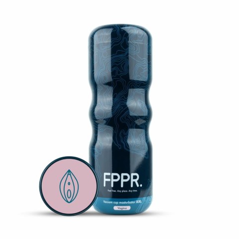 FPPR XXL Intymna Maszyna Blue - Anatomiczny Model, 23,3 cm