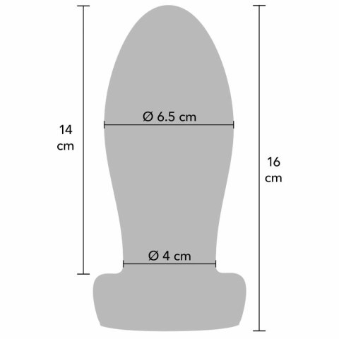 Hidden Desire Extreme Heavy Stretcher Large - anatomiczny korek silikonowy L