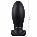 Hidden Desire Extreme Heavy Stretcher Plug XL silikonowy, czarny 7,5 cm