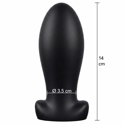 Hidden Desire Extreme Heavy Stretcher korek silikonowy M, czarny