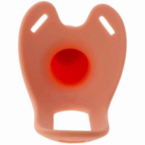 Hidden Desire Inferno silikonowy rękaw intymny z uprzężą 18 cm czarny