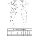 PASSION Resilque komplet bielizny koronkowej L/XL czerwony Tomato Red