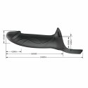 Pretty Love Landon czarny system intymny wibracyjny strap-on 18 cm
