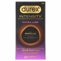 Durex Intensity Extra Lube 10 szt. - prezerwatywy z dodatkowym nawilżeniem