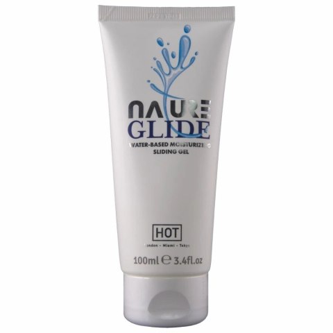 HOT Nature Glide żel intymny na bazie wody 100 ml, bezzapachowy
