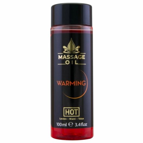 HOT Olejek do masażu rozgrzewający bezzapachowy 100ml z witaminą E