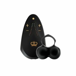 Hot Octopuss JETT TURBO pierścień wibrujący z technologią Treble & Bass, czarny