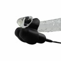 Hot Octopuss JETT TURBO pierścień wibrujący z technologią Treble & Bass, czarny