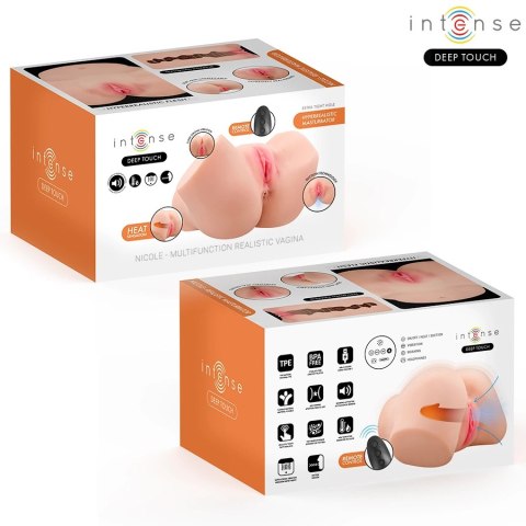 INTENSE Deep Touch Nicole - maszyna intymna z funkcją ciepła i dźwiękiem, 5,3 kg