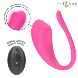 Intense Olivia Pink - Wibrujące jajko z pilotem, USB, rożowe