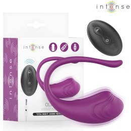 Intense Olivia Purple - Wibrujące jajko z pilotem, USB, fioletowe