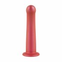 No-Parts Brandon Model z Bazą Silikonowy Czerwony 17,7 cm