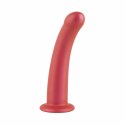 No-Parts Brandon Model z Bazą Silikonowy Czerwony 17,7 cm