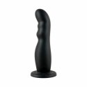 No-Parts Jake Model z Bazą Czarny - Silikonowy, 16,8 cm