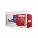 No-Parts Metallic Purple - anatomiczny model silikonowy z przyssawką 17 cm
