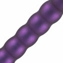 No-Parts Metallic Purple - anatomiczny model silikonowy z przyssawką 17 cm