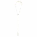 Otazu Pearl Anklet Cream - Bransoletka na kostkę z perłami, regulowana One Size