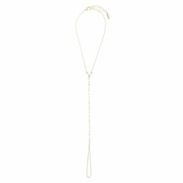 Otazu Pearl Anklet Cream - Bransoletka na kostkę z perłami, regulowana One Size