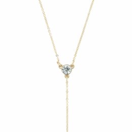 Otazu Twin Crystal Bodychain Transparent - elegancki łańcuszek z kryształami One Size