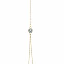Otazu Twin Crystal Bodychain Transparent - elegancki łańcuszek z kryształami One Size